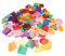 Clear Colour Translucent Mosaic Plastic Shapes Tiles Art & Craft Stained Glass - Pack Size: 50