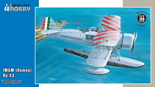 Special Hobby 1/48 IMAM (Romeo) Ro.43 Red Striped # 48137 - Plastic Model Kit