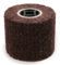 Atoplee Flap Burnishing Wheel 120x100mm,aperture 19mm, 120 Grit Non-Woven Abrasive Polishing Flap Burnishing Wheel for Wire Drawing Metal Iron Aluminum Polishing