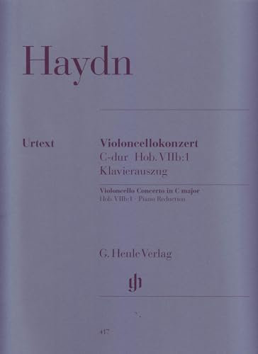 Konzert C-Dur Hob 7b/1 Vc Orch. Violoncello, Klavier: Besetzung: Violoncello und Klavier (G. Henle Urtext-Ausgabe)