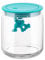 A di Alessi Gianni Glass Jar, Blue Lid, 70 cl, (AMDR04 AZ)