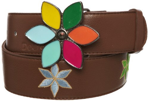 Desigual Gürtel Flores braun 95 cm