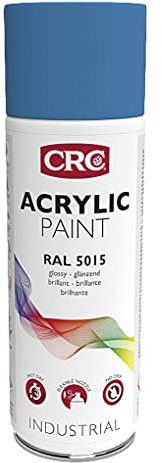 RC2 Corporation CRC - Pintura Acrílica De Secado Rápido Acryl Ral 5015 Azul 400 Ml, azul cielo