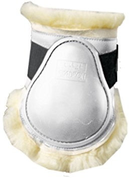 ESKADRON Protection Lammfell Streichkappen, weiß, Warmblut