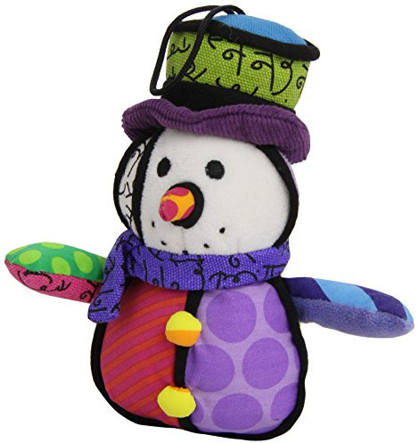 Britto Plüsch Schneemann zum Aufhängen Ornament