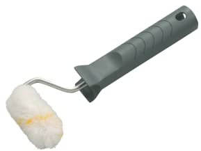 SAVY 6409065 Mini rouleau polypro peinture mate et satinée ø12mm largeur,60mm - Blanc