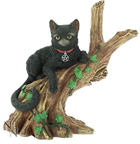 Nemesis Now Onyx-Katzenfigur, 14 cm, Schwarz