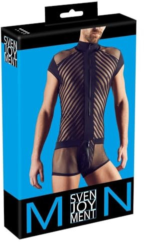 Orion Svenjoyment Elastischer Body Freestyle für Herren, Schwarz, Größe L
