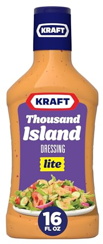Kraft Thousand Island Lite Salad Dressing (16 fl oz Bottle)