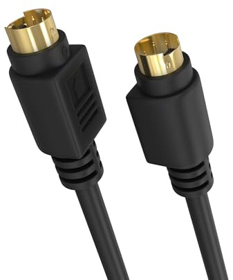 Cmple – S-Video Svideo (SVHS) Plaqué Or câble 4 Broches