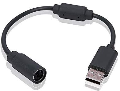 HDE USB Breakaway Cable for Xbox 360 Gaming Controllers