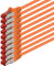 10x 2m - Câble patch câble réseau Cat 6 Cat6 RJ45 SFTP - orange