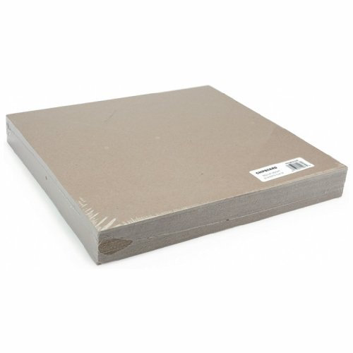 Grafix 12x12 Medium Weight Chipboard 25pcs - Natural