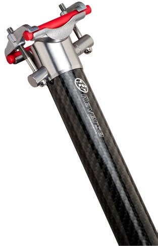 Reverse XC 3-K Carbon Fahrrad Sattelstütze 400mm schwarz: Größe: 31.6mm / 400mm
