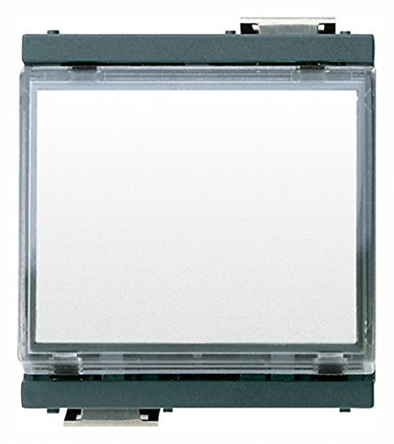 Vimar Serie idea - Pulsante rotolo 1 polo contatto aperto 10a 12-24v grigio