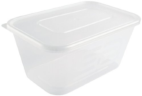 Premium Takeaway Container with Lid - 1000ml (Pack 250)