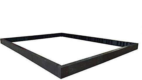 Palram Canopia Greenhouse Accessory Base Kit 6x6 Black