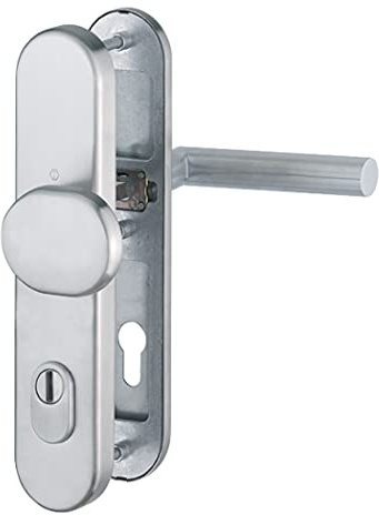 Hoppe Amsterdam Edelstahl Schutz-Wechselgrt Schild E86G/3332ZA/3310/1400Z GRT-SST SK3 F69 10 PZ-92 67-72