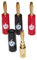 Fisual Easy Fix Banana Plugs 24K Gold Plated 8 Pack