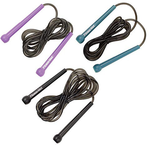 Fitness Mad Speed Skipping Rope, Speed Rope, 8ft / 9ft / 10ft