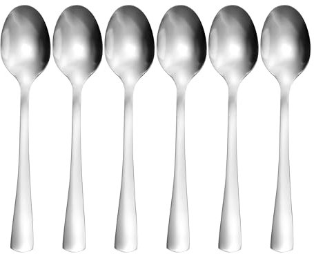 Gräwe Série Würzburg Ensemble de 6 cuillères à Espresso en inox
