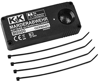 LAS 16261 Marderabwehr Auto Ultraschall-Gerät, Batteriebetrieben, für Motorraum