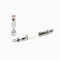 TWSBI Diamond 580 Clear,Pennino F,Penna Stilografica,Demonstrator,caricamento a stantuffo