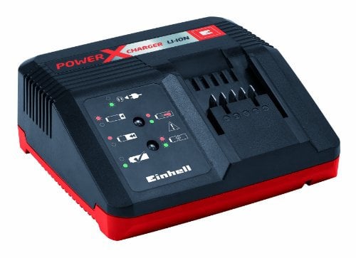 Einhell 45.120.11 Power X-Change Fast Charger for 1.5Ah, 3.0Ah and 5,2Ah Power X-Change Batteries