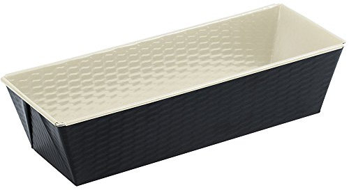 Alpfa Königskuchenform 30cm in schwarz/Creme, Keramik, 30 x 11 x 7.5 cm