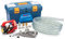 BLUREA Mobile Tankstellen Box, Dieselpumpe 12V selbstansaugend, 40l/min, 230W, inklusive manueller Zapfpistole mit Drehgelenk und 4m Dieselschlauch