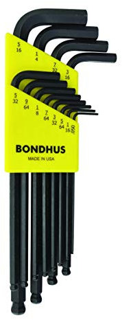 Bondhus 10936-10936 Jgo. Llav.Allen P-B.Pulg.0,05-5/16