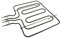 Hygena 081561400 Stoves Grill Element Fits Belling/CDA/Cuisina/Diplomat/Eurolec/Homark/New World, 2800W