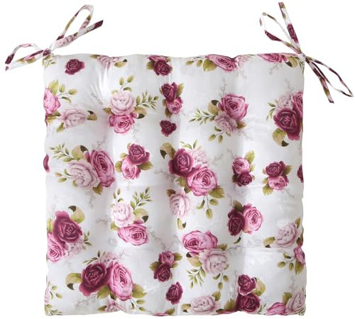 wometo Galette de Chaise Rosi Rosen 4cm