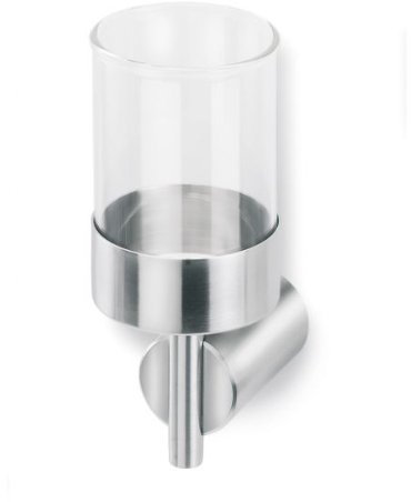 Blomus – Bicchiere a Denti da Parete Duo in Acciaio Inox