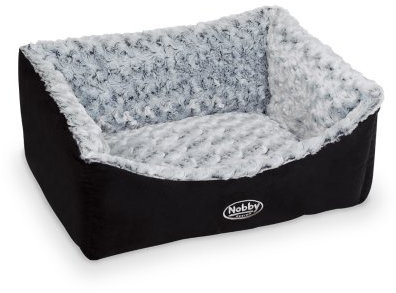 Nobby Komfort Bett eckig ARUSHA schwarz L x B x H: 60 x 48 x 19 cm