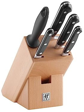 Zwilling Messerset Professional-S 6 teilig, Edelstahl, Silber/Schwarz, 38 x 28 x 28 cm, 6-Einheiten