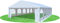 Stabilezelte Partyzelt Festzelt 6x10m Giant Pro PVC 550/g² mit Fenster