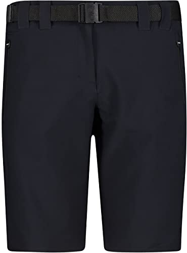 CMP 3T51146 Pantalones Cortos, Mujer, Gris (Antracite), 46