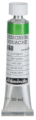 Schmincke Designers Gouache Lichtgrün, 20 ml-Tube, 25 556 007