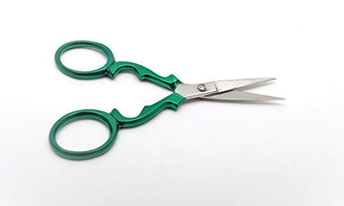 Kleiber 92048 Stickschere mit Spitze, grün