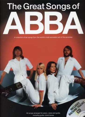 The Great Songs Of Abba (Book/CD). Für Klavier, Gesang & Gitarre