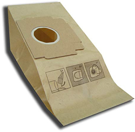 10 sacs aspirateurs pour Moulinex Powerclean 1300, 1500, 1600, Ascot, Chamonix, AP8.. / C65 / CQ2.01 (93)