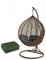 dirty pro tools™ Brown Colour Rattan Swing Egg Chair Outdoor Garden Patio Hanging Wicker Weave Furniture