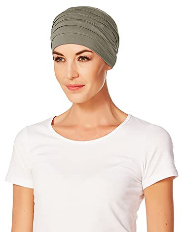 Christine Headwear Turban bambusowy do jogi, szary, w rozmiarze uniwersalnym