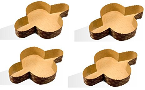 15 X STAMPO MINI COLOMBA IN CARTA FORNO 100 GR