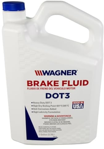 Wagner FC134282 DOT 3 21B Brake Fluid, 1 gallon; 3.78 ltr