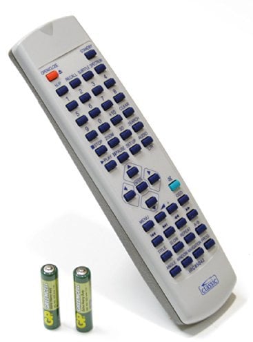 Classic Replacement Remote Control for Alba DVD 129 (batteries included)