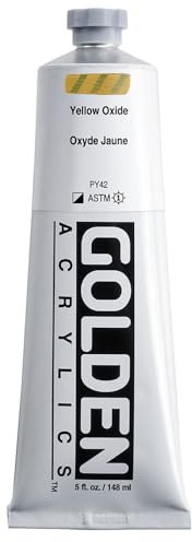 GOLDEN Heavy Body Acrylics, Yellow Oxide, 5 fl. oz. Tube