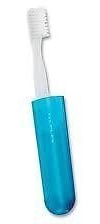 Ortho Travel Toothbrush Orthodontic Braces x1 Brush Handbag Pocket Size