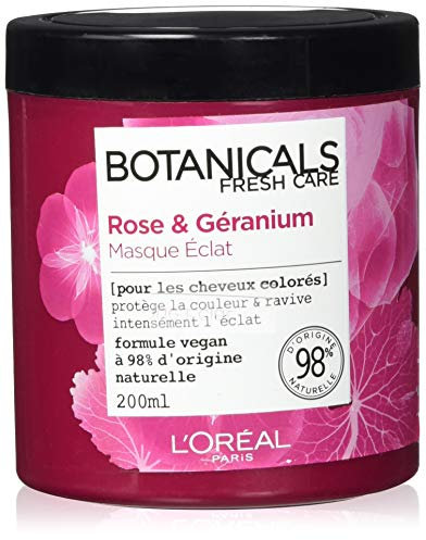 L'Oréal Paris Botanicals Pflegemaske für dunkles / gefärbtes Haar, 200 ml